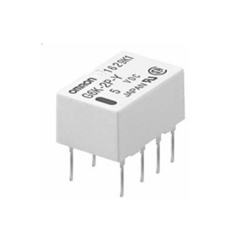 G6K-2F-Y-5VDC | Relay: electromagnetic; DPDT; Ucoil: 5VDC; 0,3A/125VAC