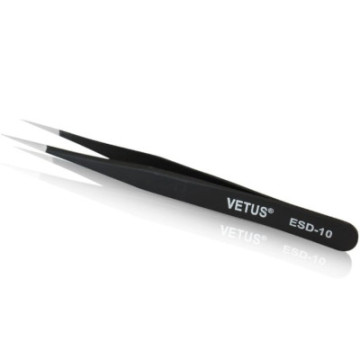 Niemagnetyczna Pęseta ESD-10; ostra końcówka; dług. 110mm