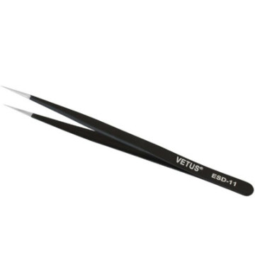 Tweezers ESD-11 (sharp) with a length of 140mm